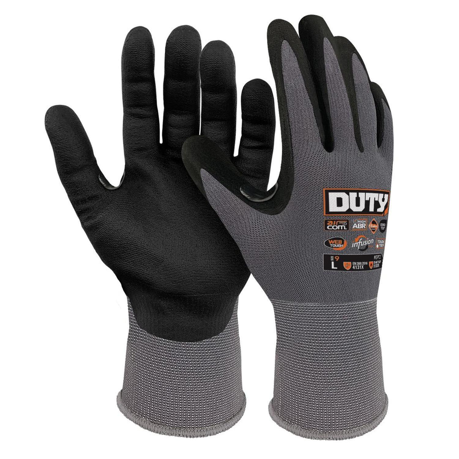 Micro Foam, Open Back Glove Duty Dpc1-S