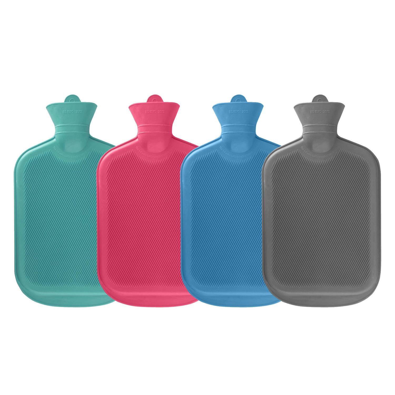 Hot Water Bottle 2 litre Assorted Colours