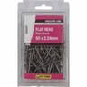 Flat Head Nails 50 x 2.24mm 500g Bright