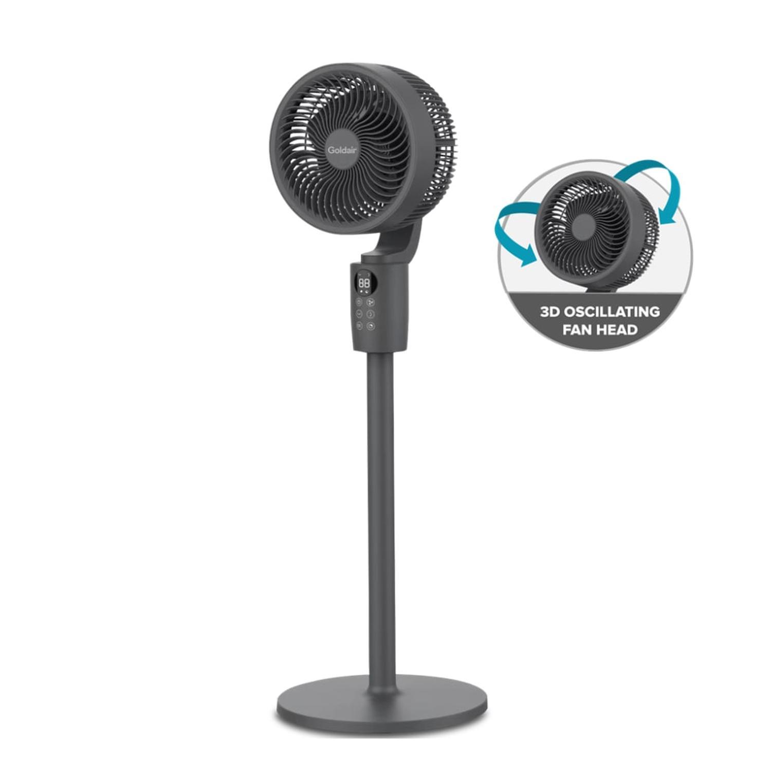 Air Circulator Pedestal Fan 20cm Grey
