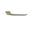 Window Handle Wedgeless Low Profile Right Hand  Off White