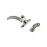 Split Rail Window Fastener Left-Hand 66mm Satin Nickel Finish