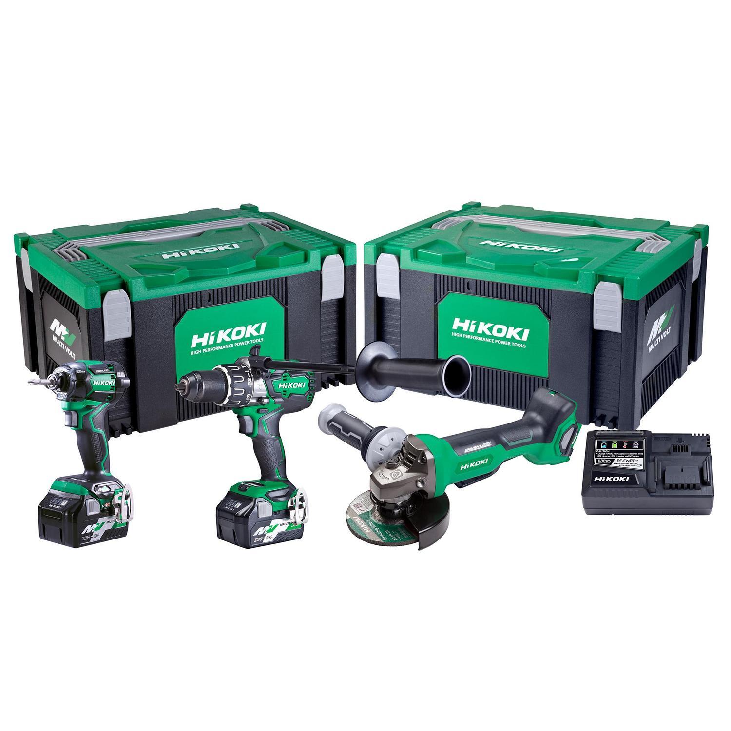 Cordless Brushless 3pc Power Tool Combo Kit
