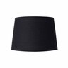 Linen Lamp Shade H: 140mm, W: 190mm Black