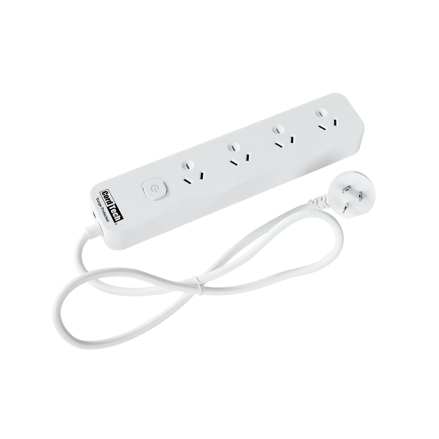 4 Way Powerboard with Master Switch