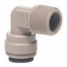 Filtration Male Elbow 1/4" Tube X 1/4" NPTF Grey