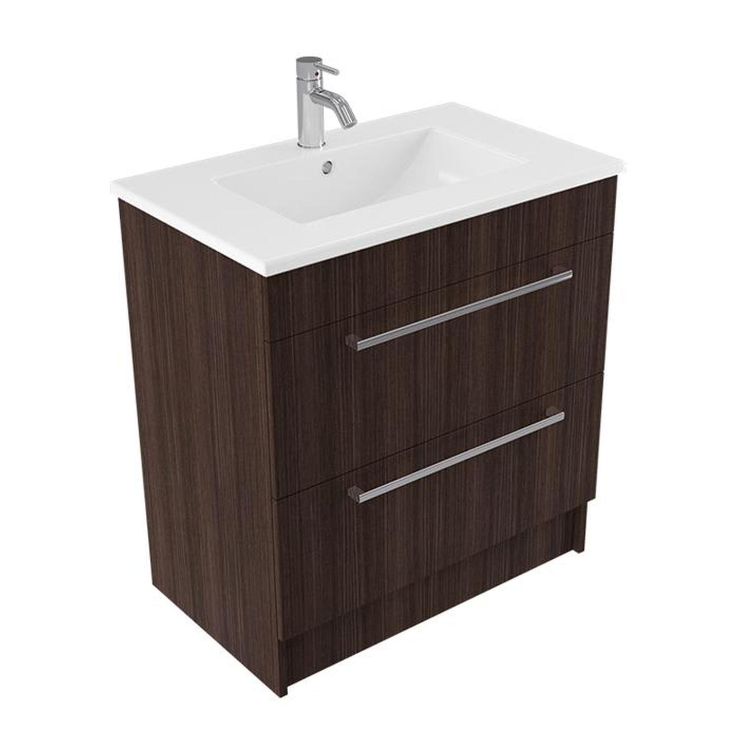 Calais Floor Vanity 750mm Green Slate