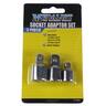 3 Piece Socket Adaptor Set