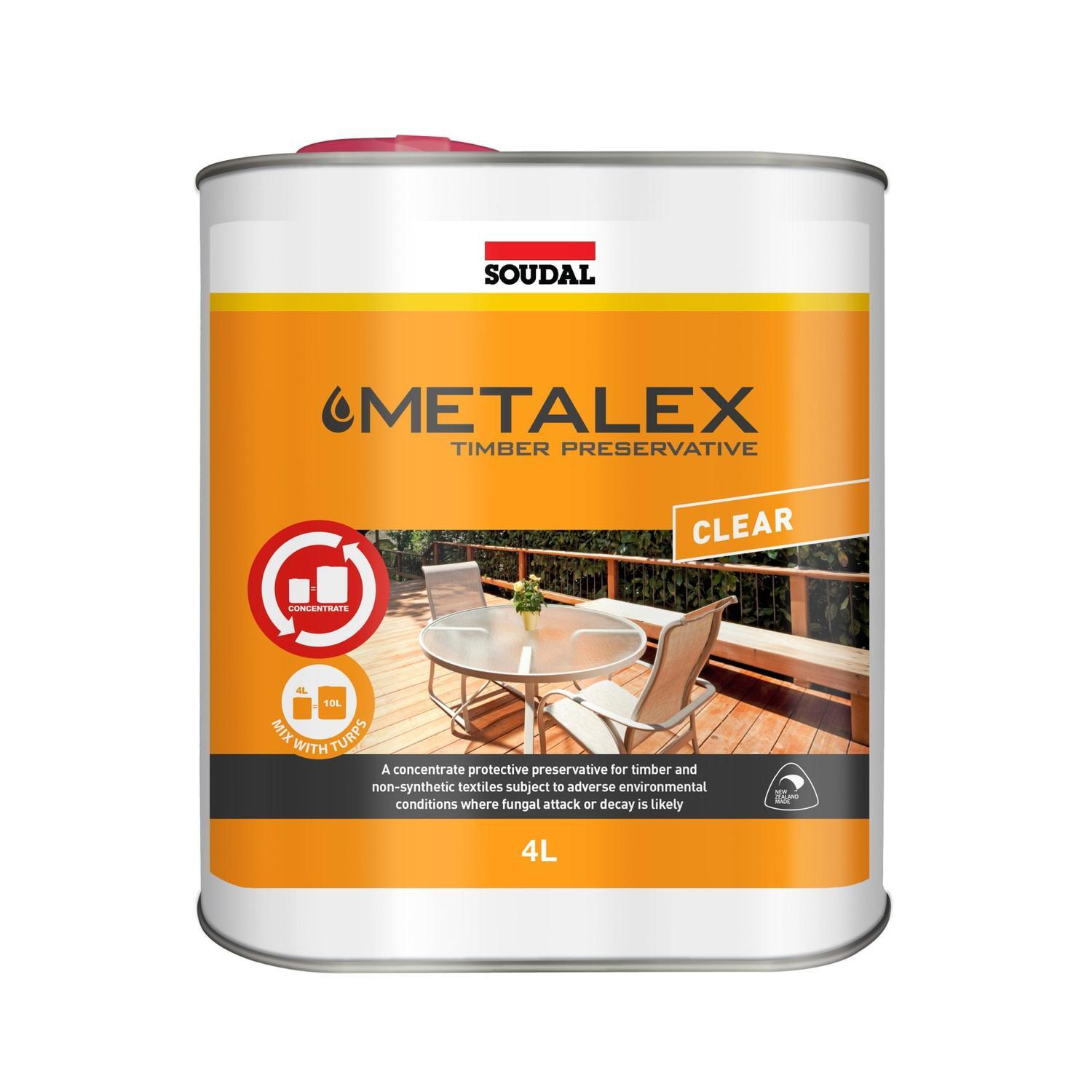 Concentrated Timber Preservative 4L Clear