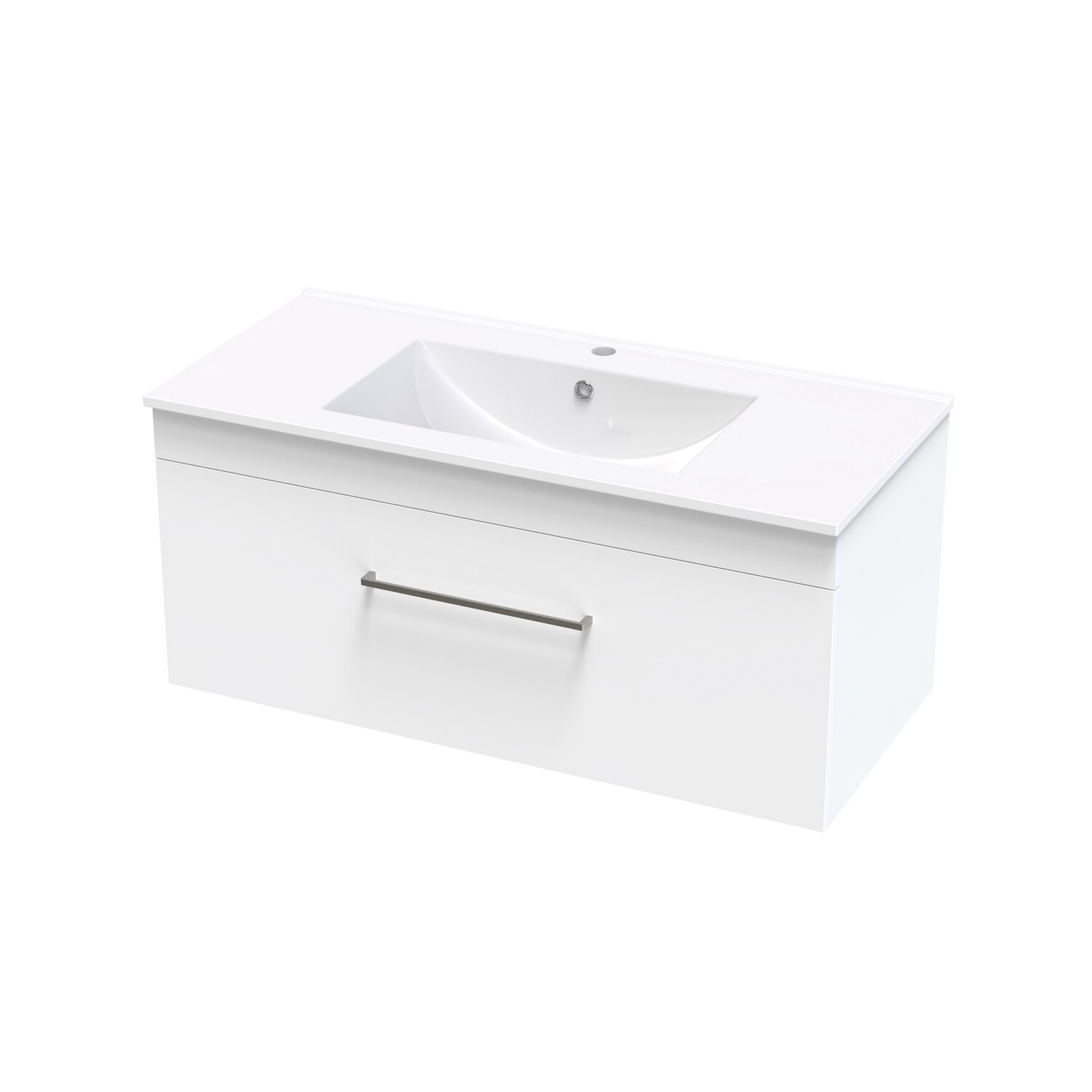 Cashmere Valley 1000 Sng Drawer Ultra Gloss White