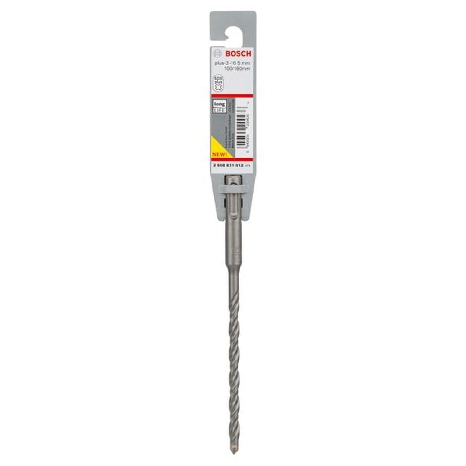 SDS Plus-3 Drill Bit  6.5 x 100 x 165mm