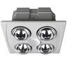 Heat Fan Light 125 mm White