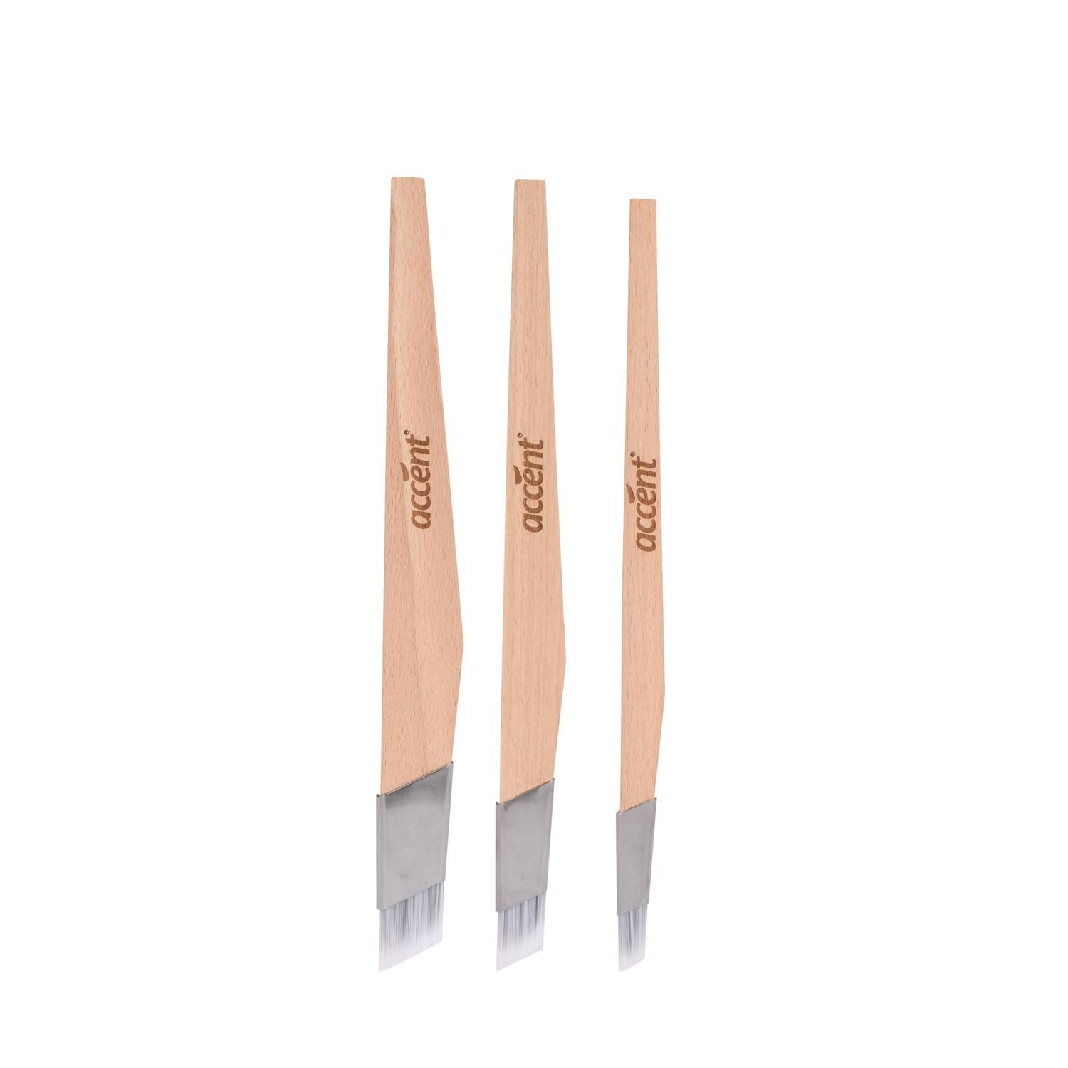 Fitch Lining Bevel Brush 3pc 12mm/18mm/25mm