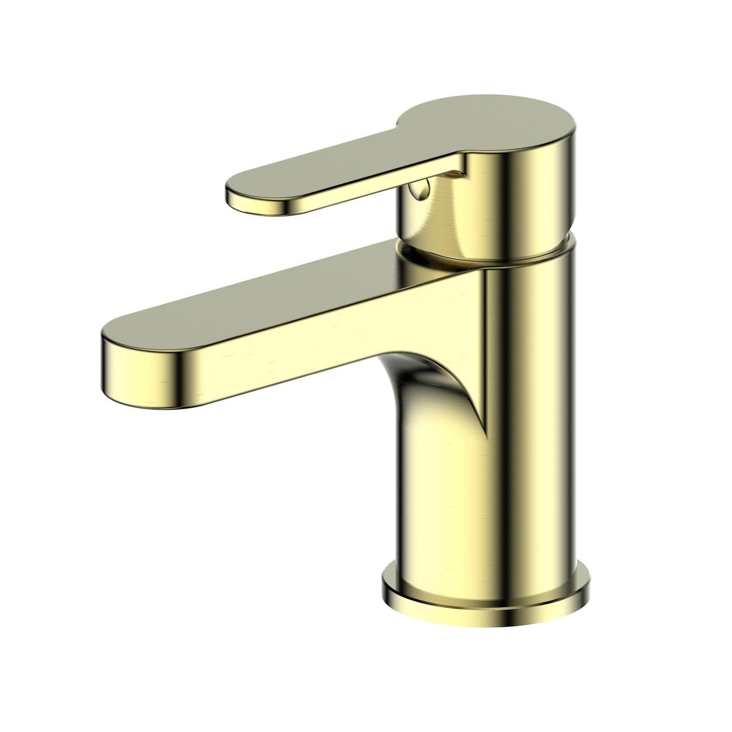 Basin Mixer Brushed Brass