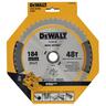 184mm x 20mm x 48T Mild Steel Metal Cutting Circular Saw Blade For DCS383