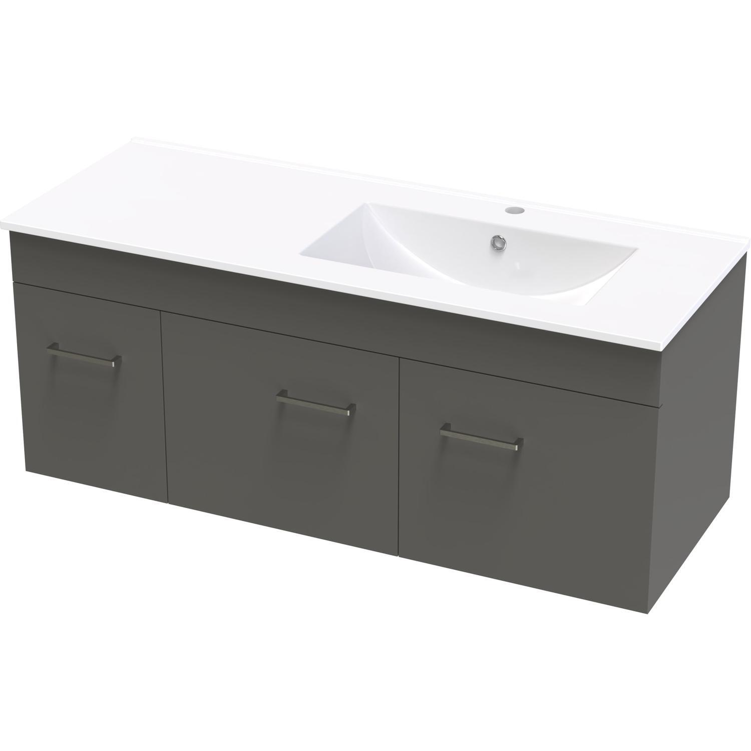 Classic Valley 1200 Right Hand Bowl Wall Colour