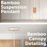 Clara Bamboo Pendant