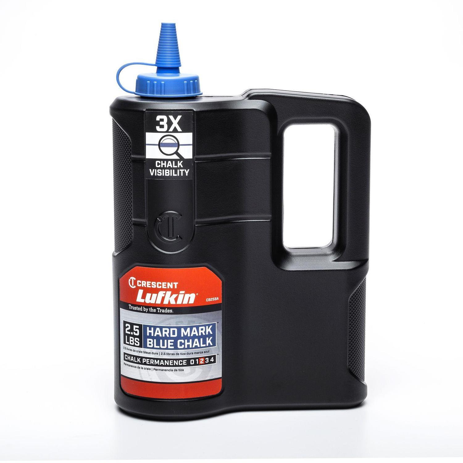 Chalk In Bottle Hard Mark  1.15 Kg/2.5 Lb  Blue/Black