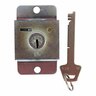 Locker Lock - Deadbolt 57mm x 66.40mm Silver