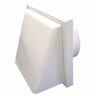 Weather Proof Cowl 150mm White