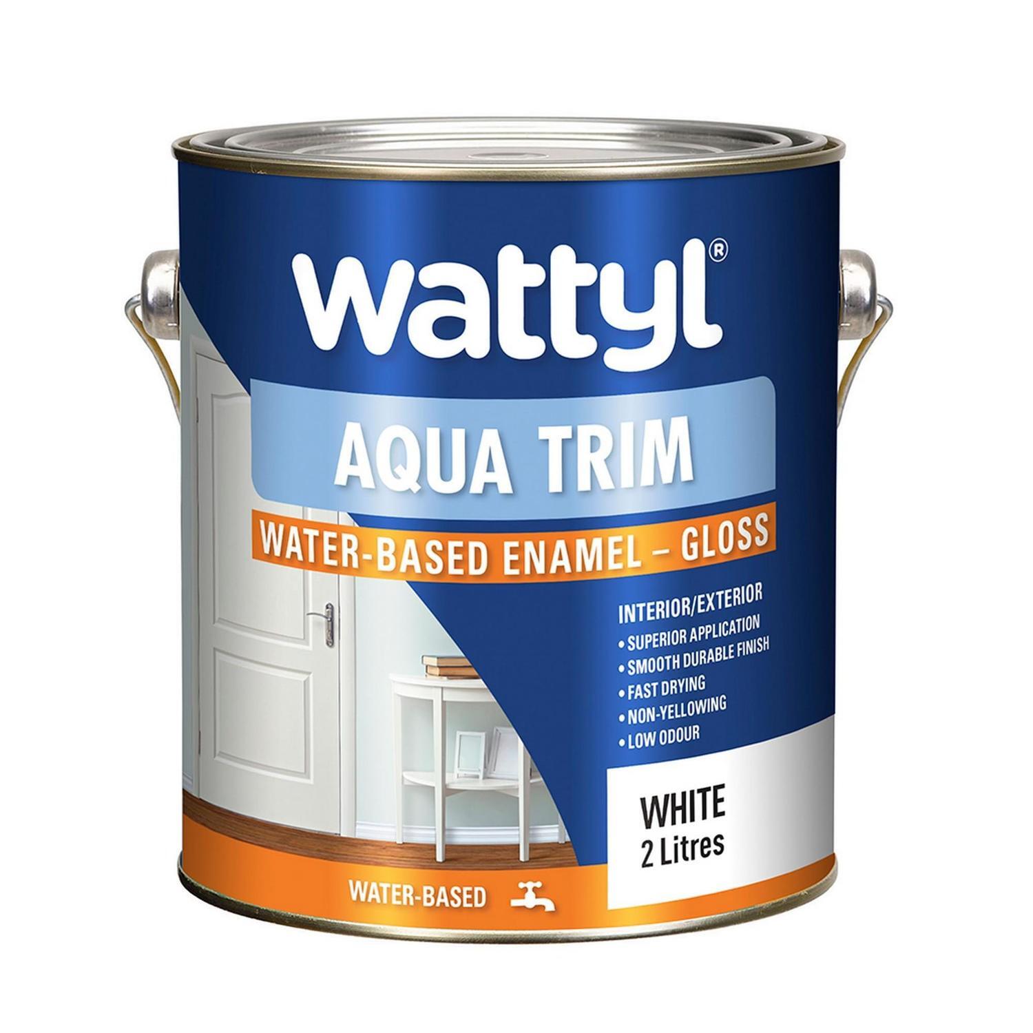 Gloss Trim Enamel 2 litre White