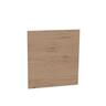 Floor Standing Vanity Cabinet Handleless Door RH 600mm French Oak