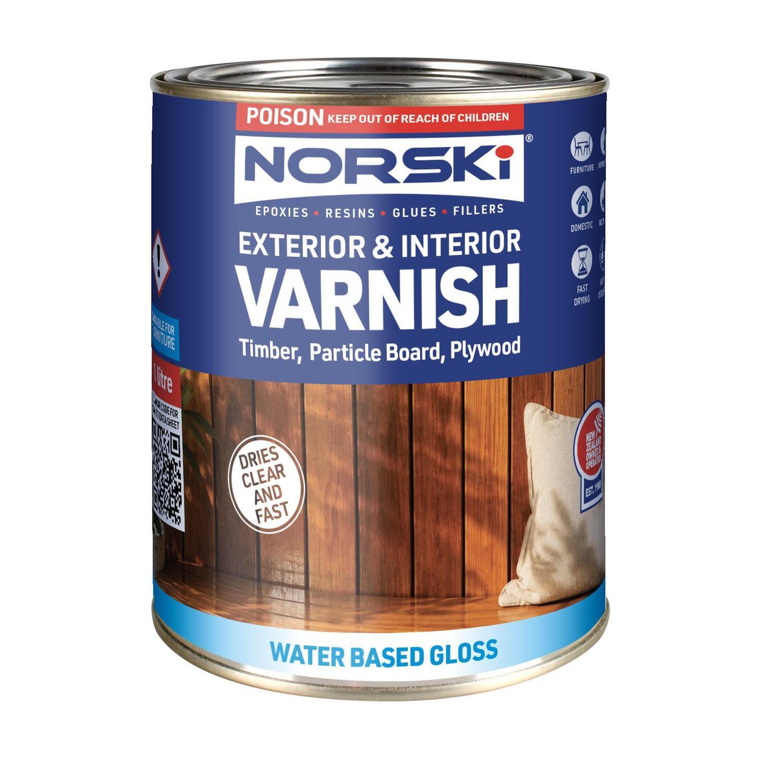 Water-Based Gloss Varnish 1L