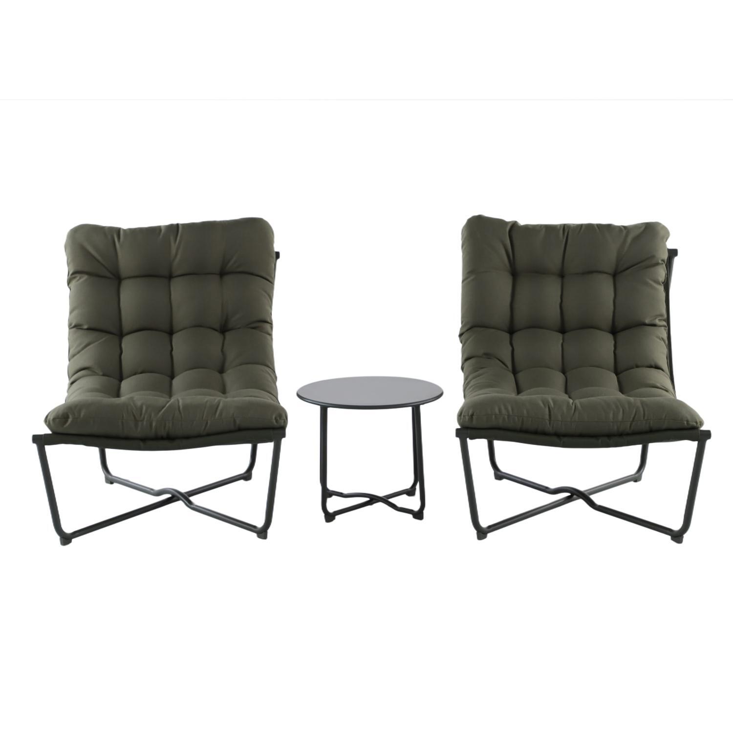 Alberta Outdoor 3 Piece Bistro Setting
