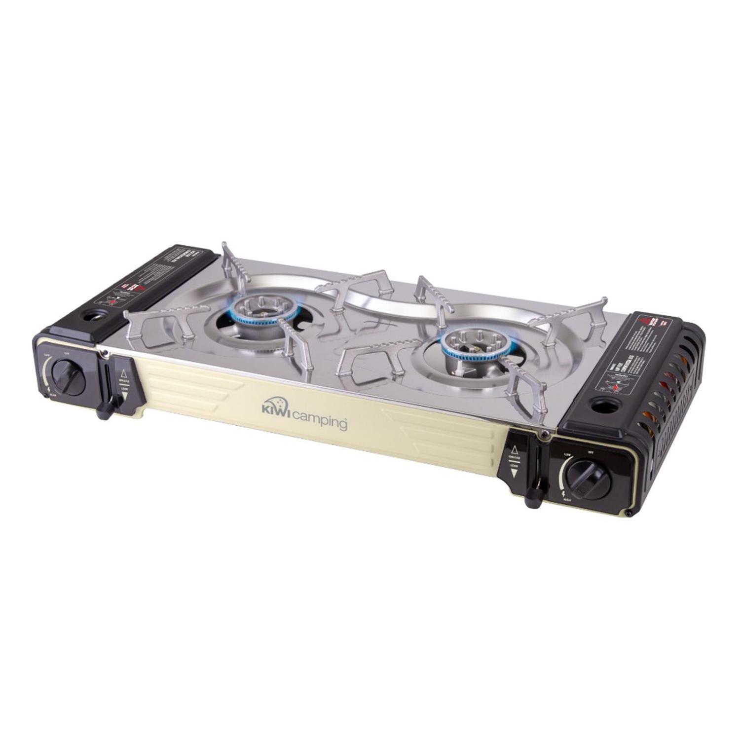 Double Burner Butane Stove