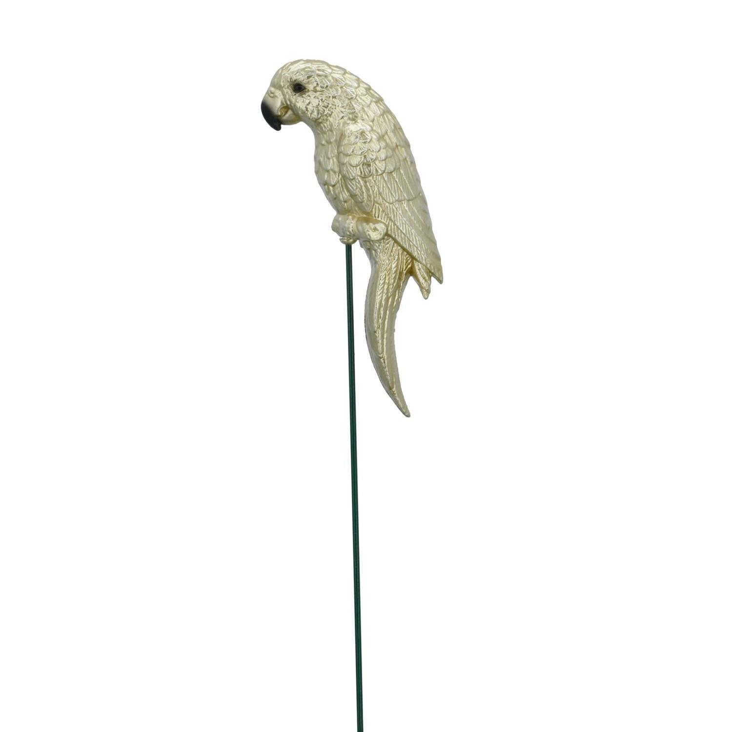 Parrot Bird on Stake Garden Décor