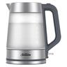 With heat-resistant frosted glass and brushed stainless steel, this kettle brings contemporary flair to your kitchen bench for clean, modern aesthetic.