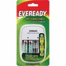 Recharge Battery Charger Black and Silver