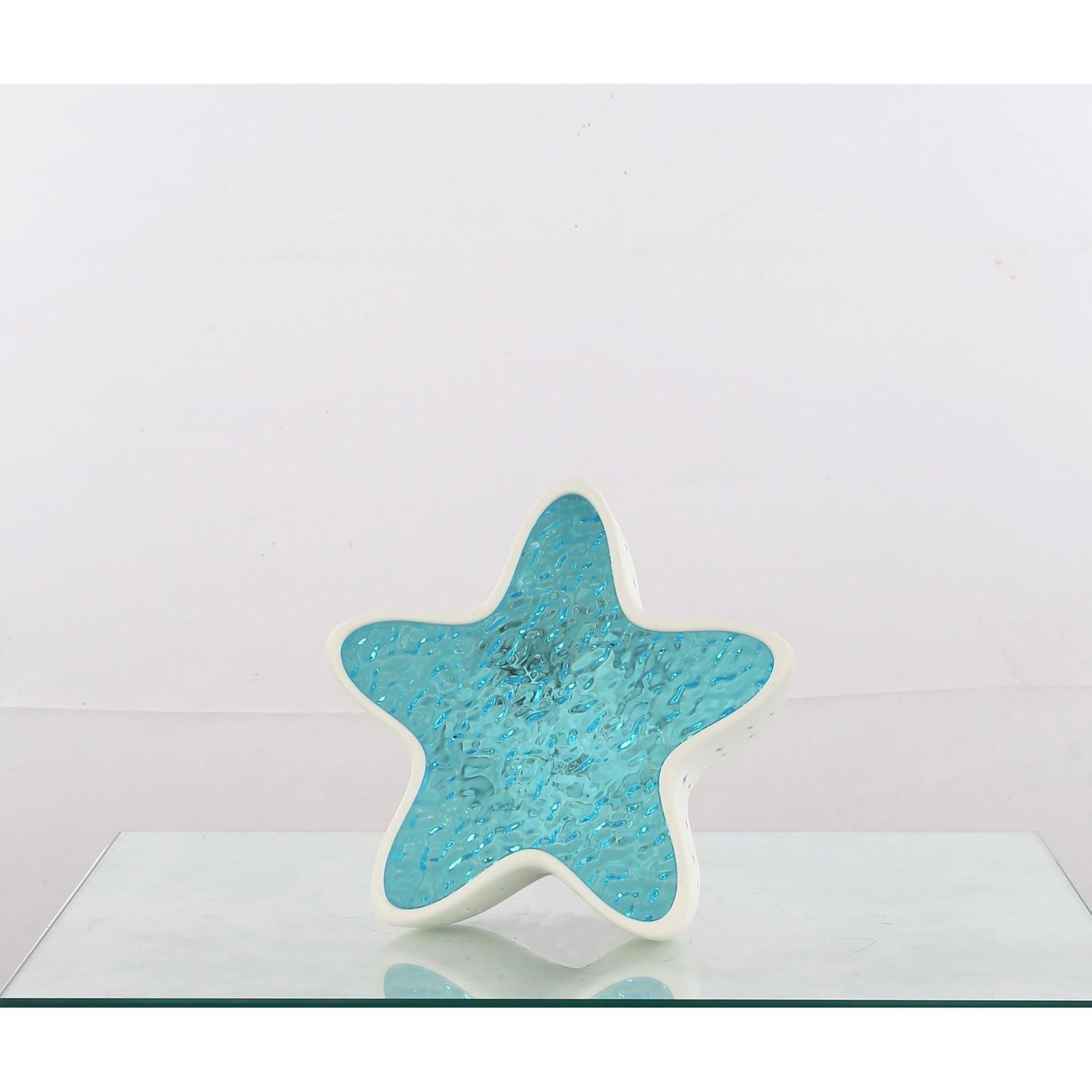 Starfish Projection Lamp  White & Blue