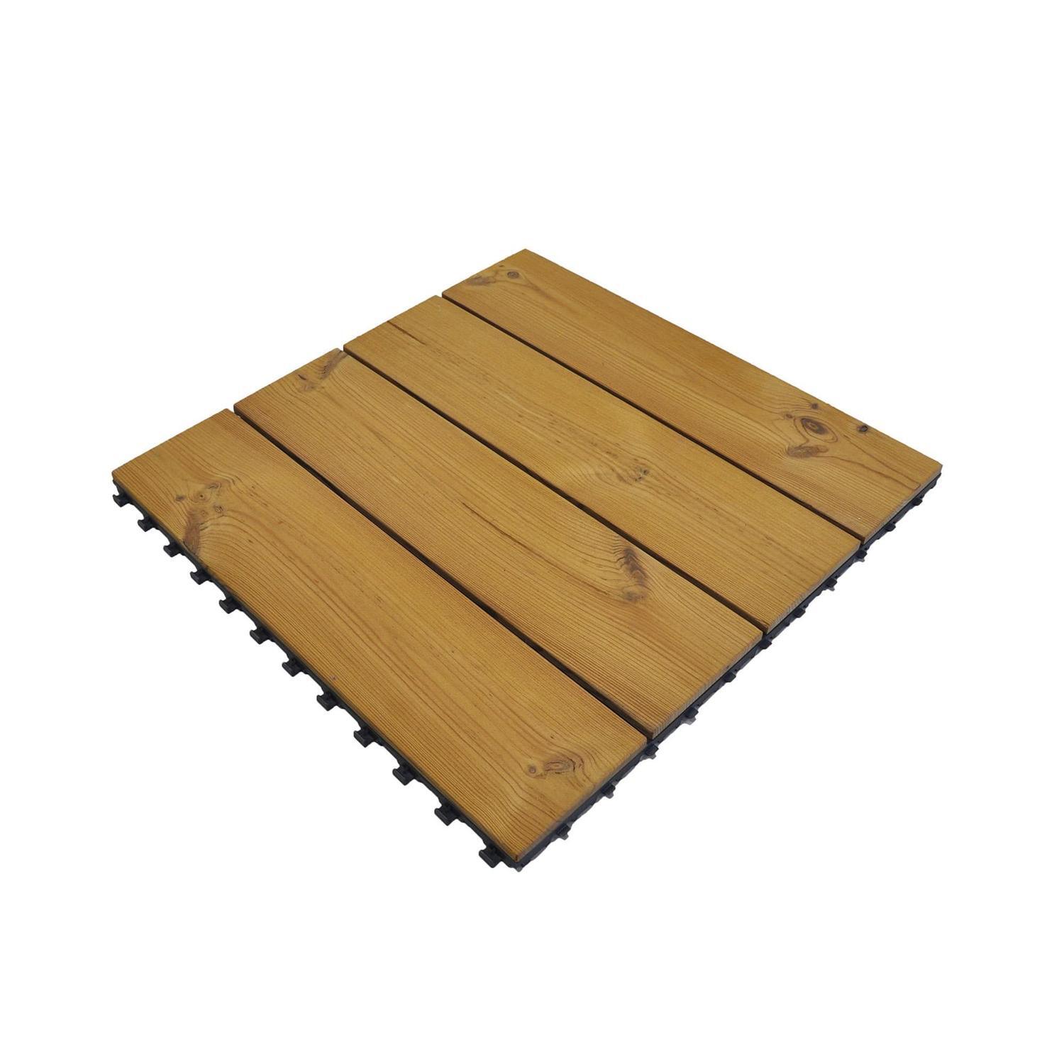 Thermowood Decking Tile Natural 600x600mm