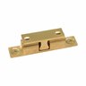 Double Ball Catch 60mm Polished Brass Finish