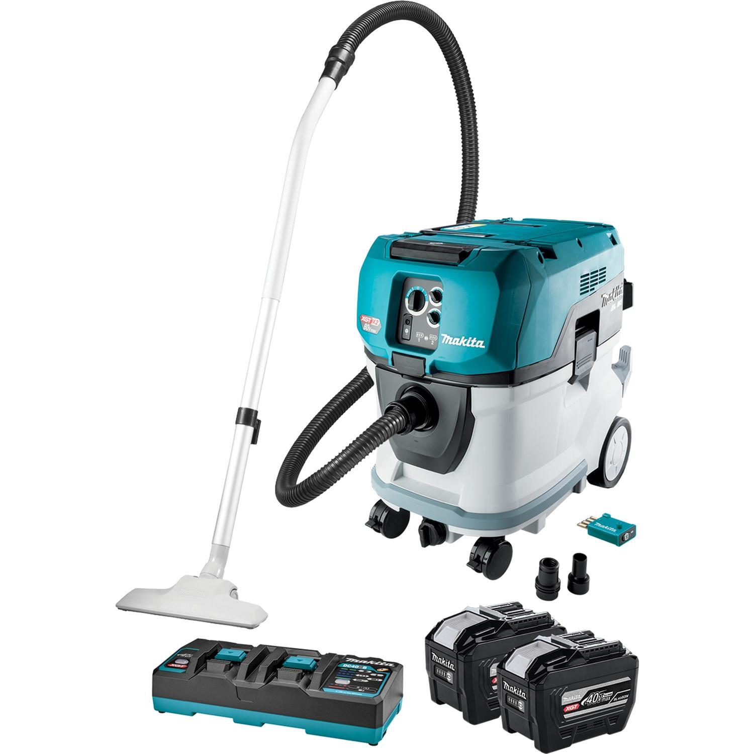 Brushless M-Class Dust Extraction Vacuum Kit 80 Volt (2x 40V Batteries)