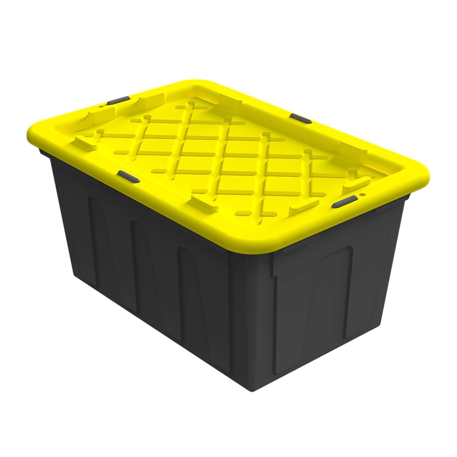 Tiny Storage Tote 360ml Black and Yellow