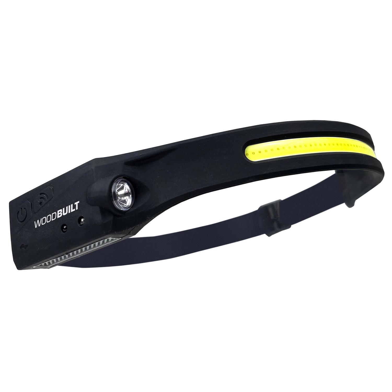 Head Light 350 Lumens Black