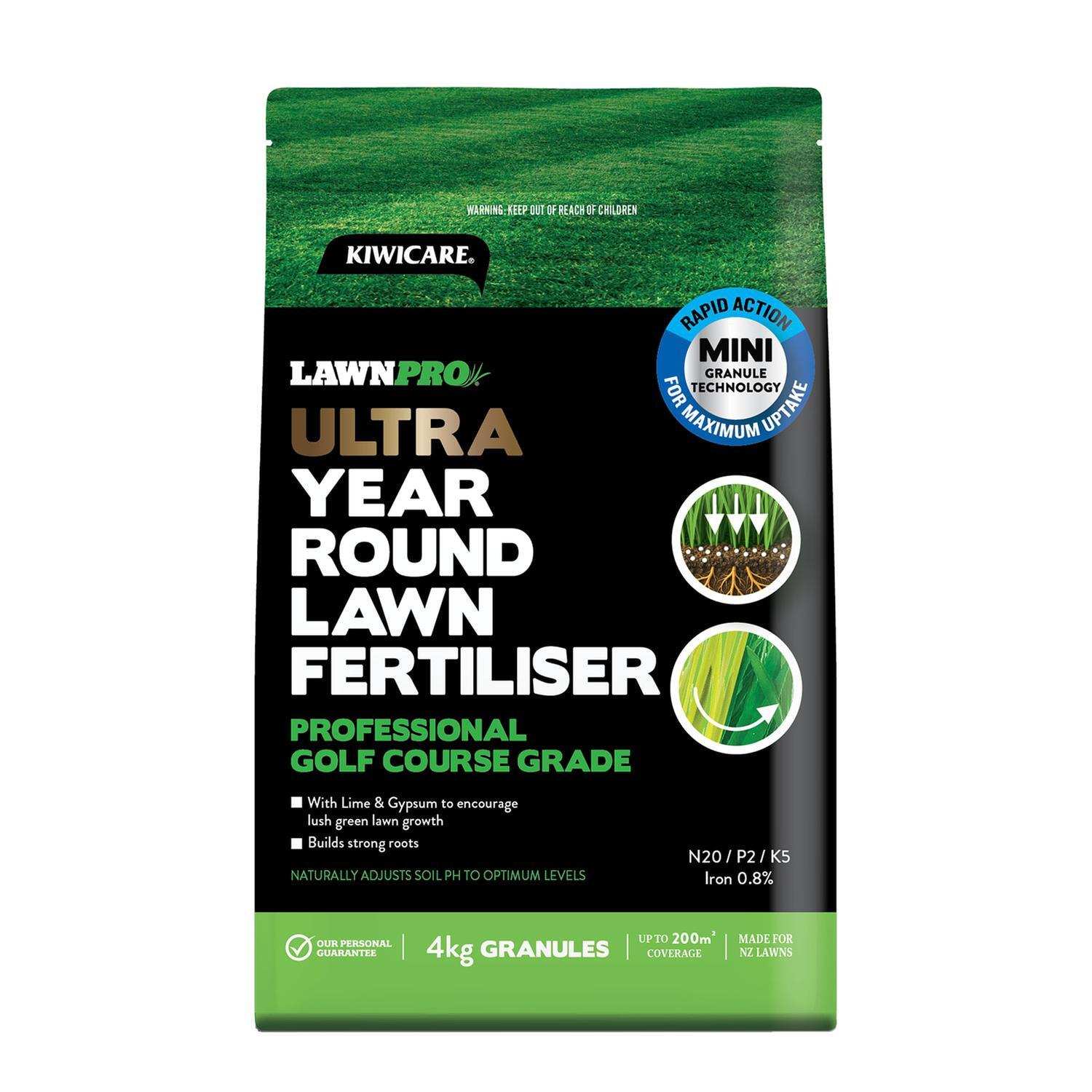 Year Round Lawn Fertiliser 4Kg