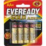 Gold Batteries AA, Pack of 4