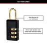 Combination Luggage Padlock