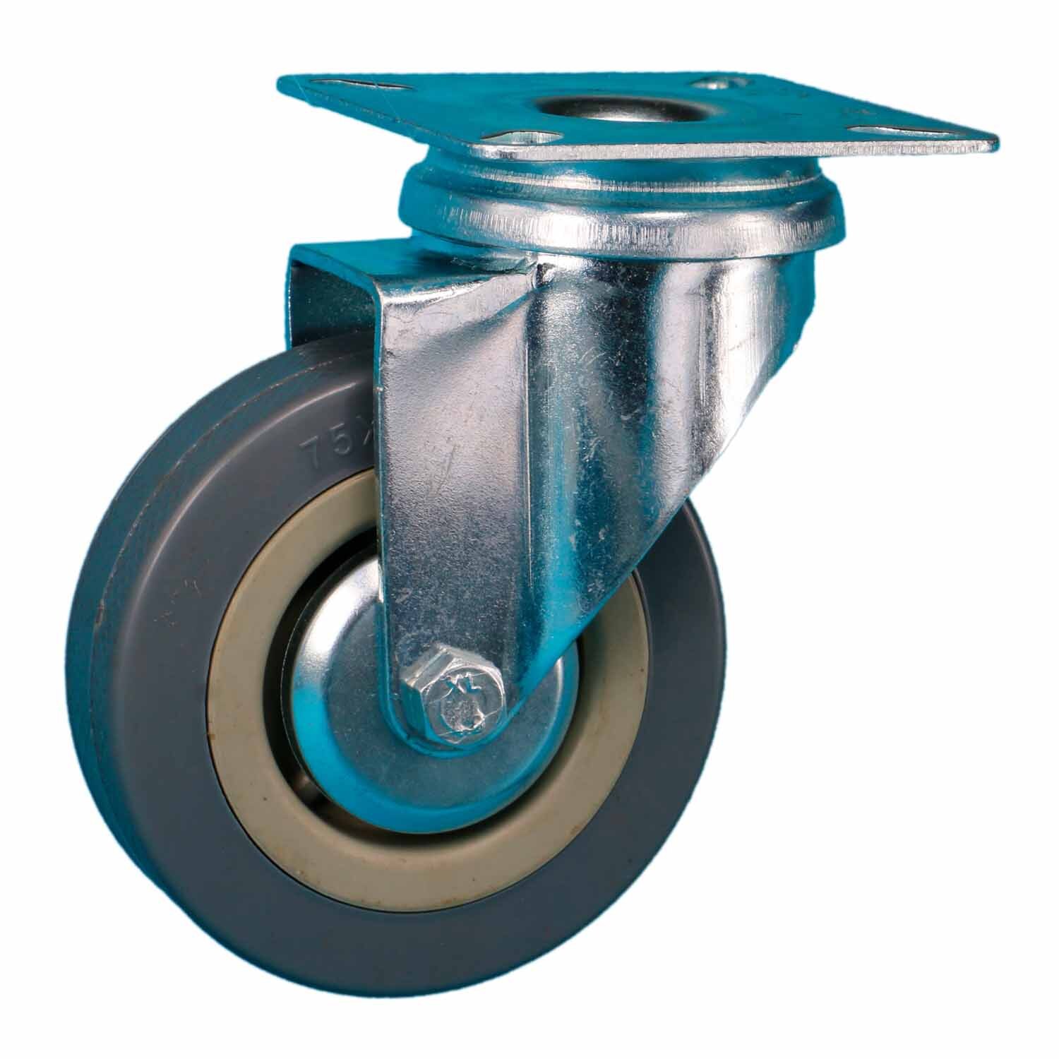 Rubber Swivel Castor
