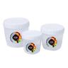 Pods Clear with White Clips 3 Pack