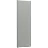 Sliding Wardrobe Door (Aluminium Frame) H: 2000mm, W: 800mm Arctic White