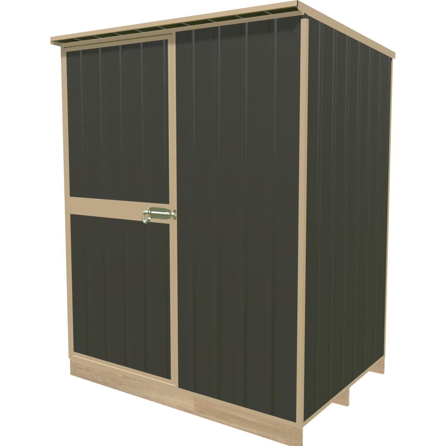 Shed H:1770mm, W:1530mm, D:1080mm Assorted Colours