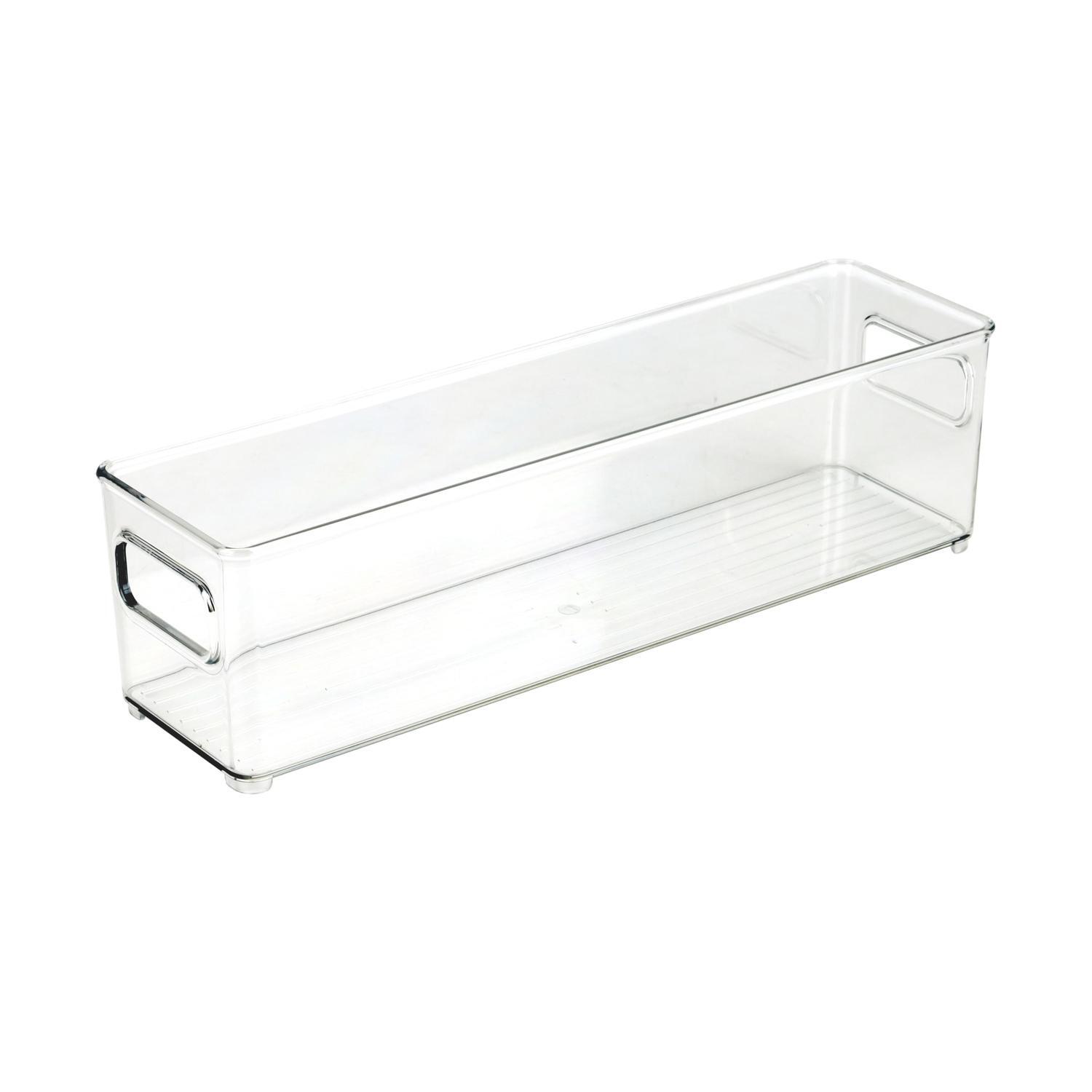 Storage Bin 370 x 100mm Clear