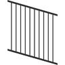 Delta Raking Balustrade Panel H: 1200mm x W: 1110mm Black