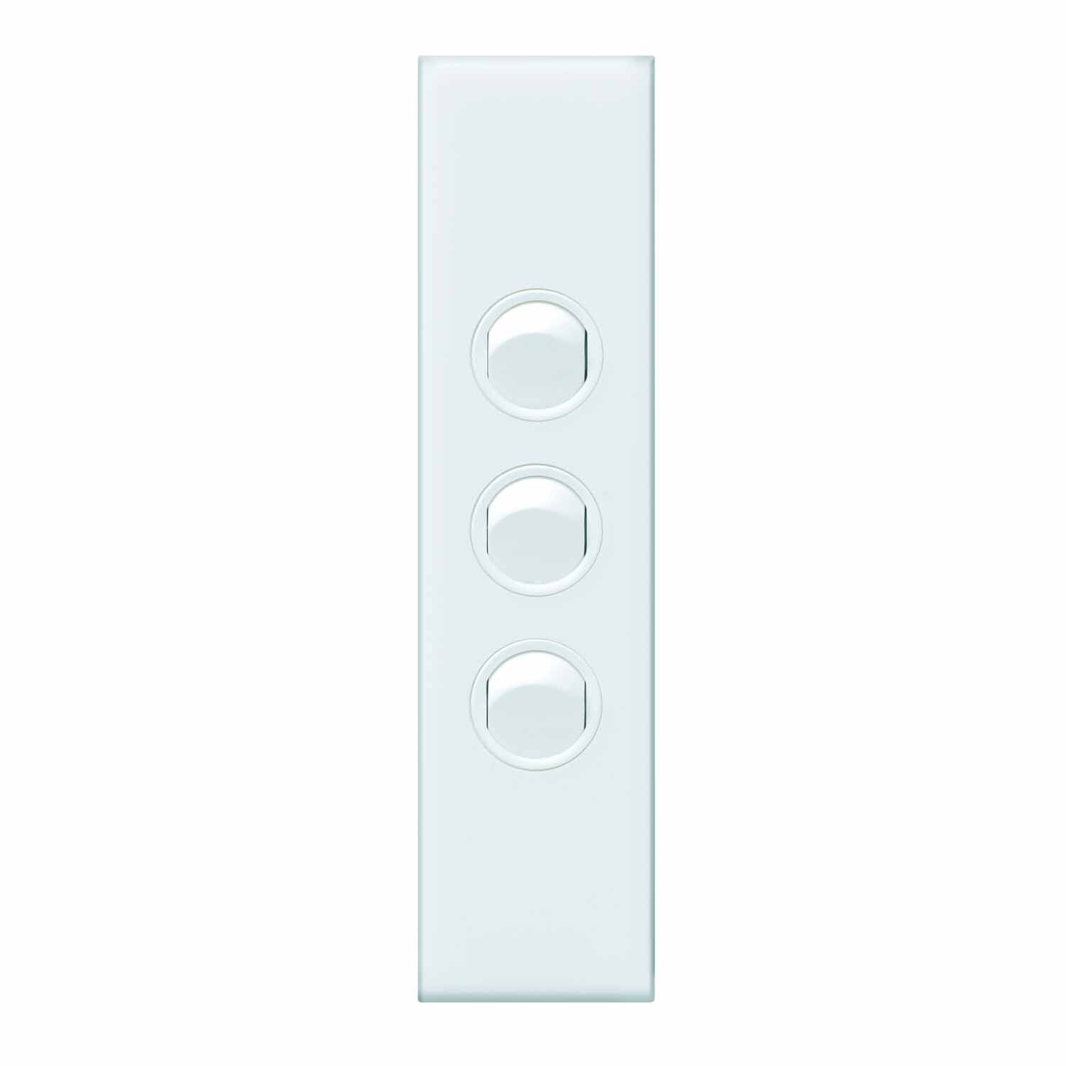 VIVO 3 Gang Architrave Switch