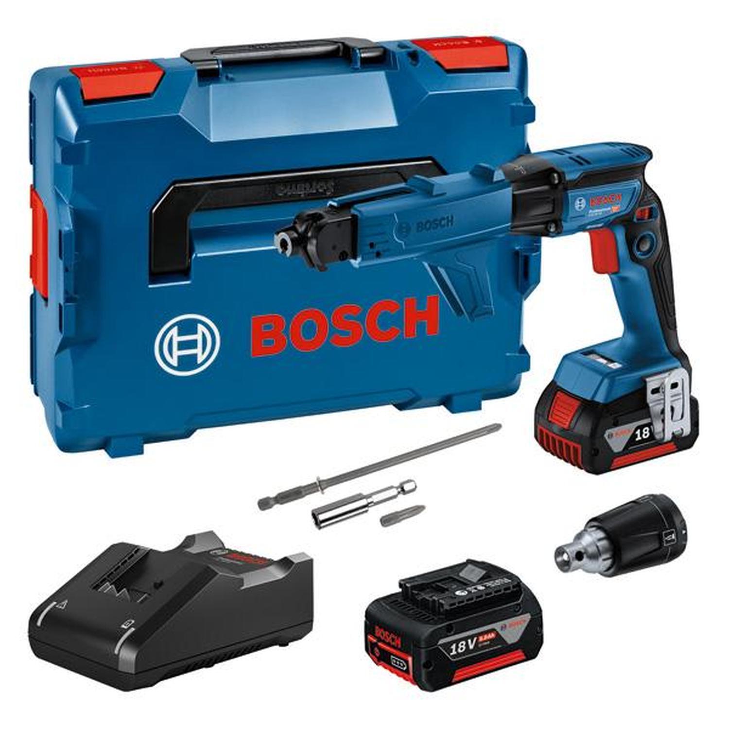 Drywall Screwdriver With Auto Feed Kit  18 Volt