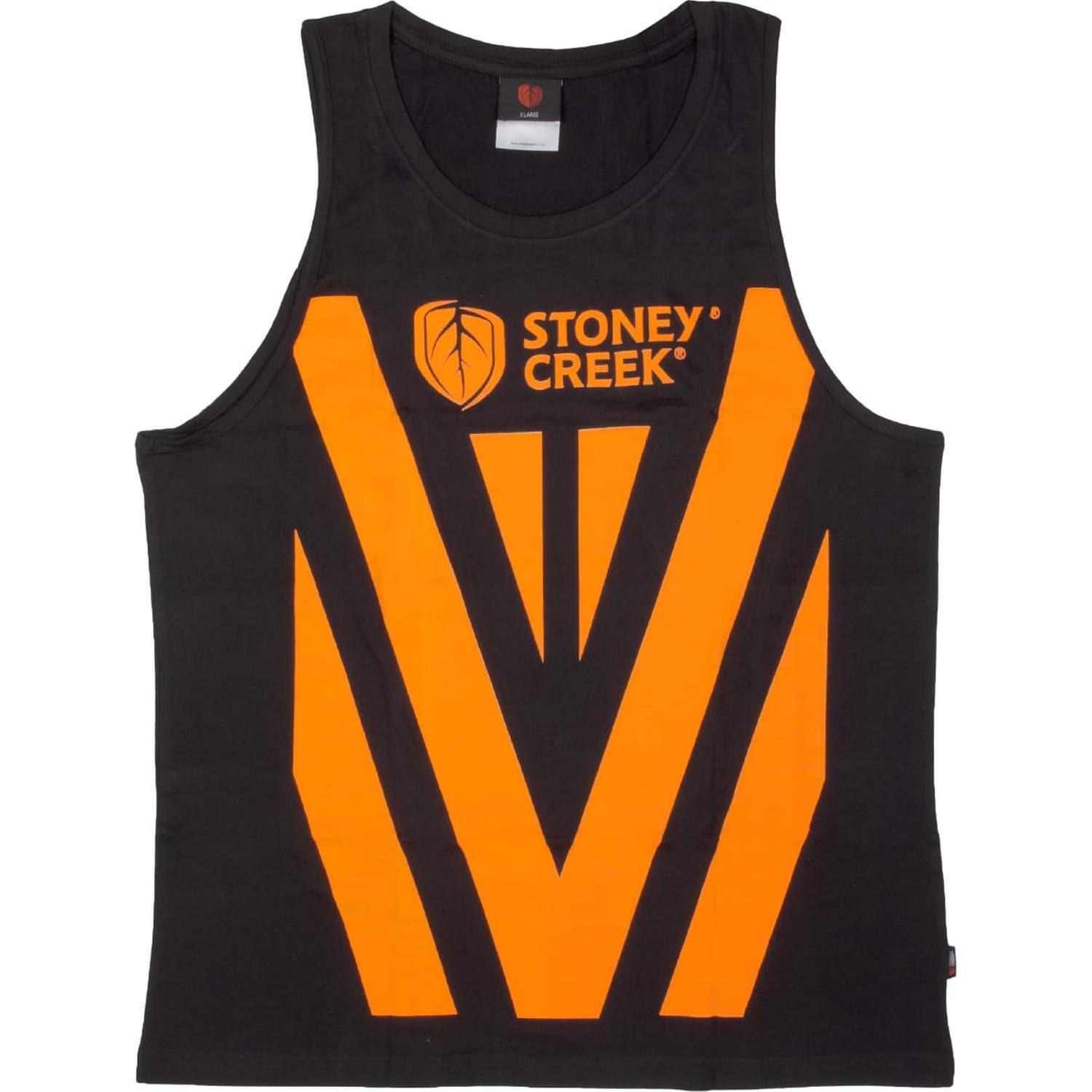 Singlet XL Black/Orange